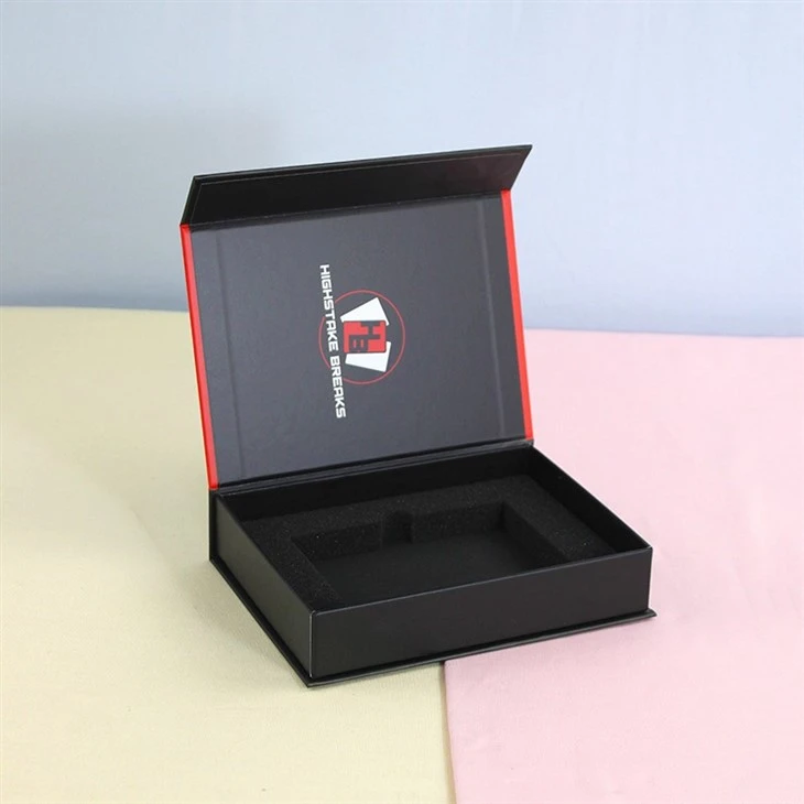 Black Matte Magnetic Box For Gift Set