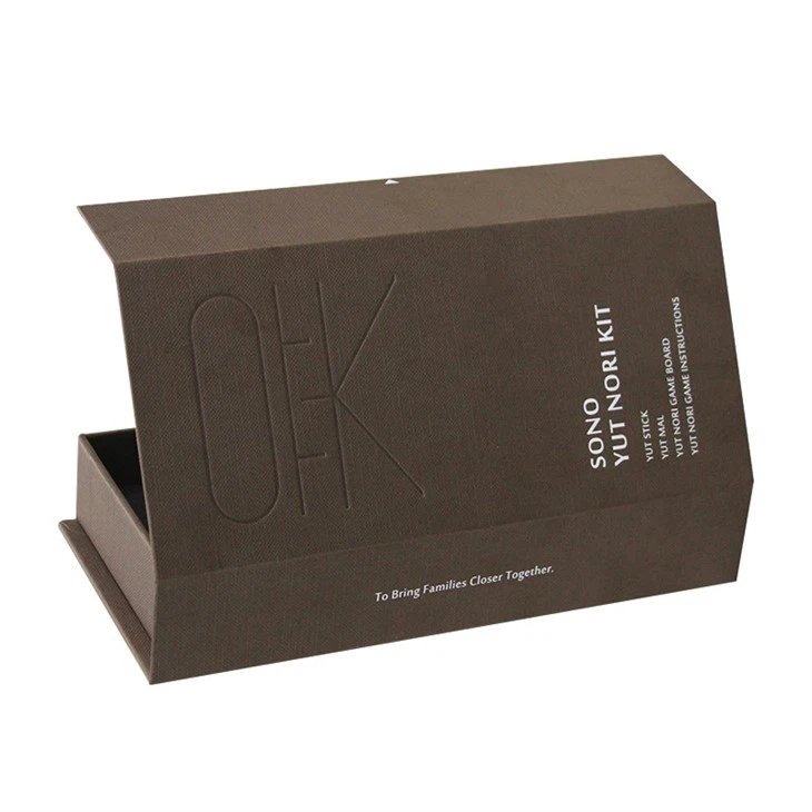 Brown Textured Paper Magnetic Boxes (6)